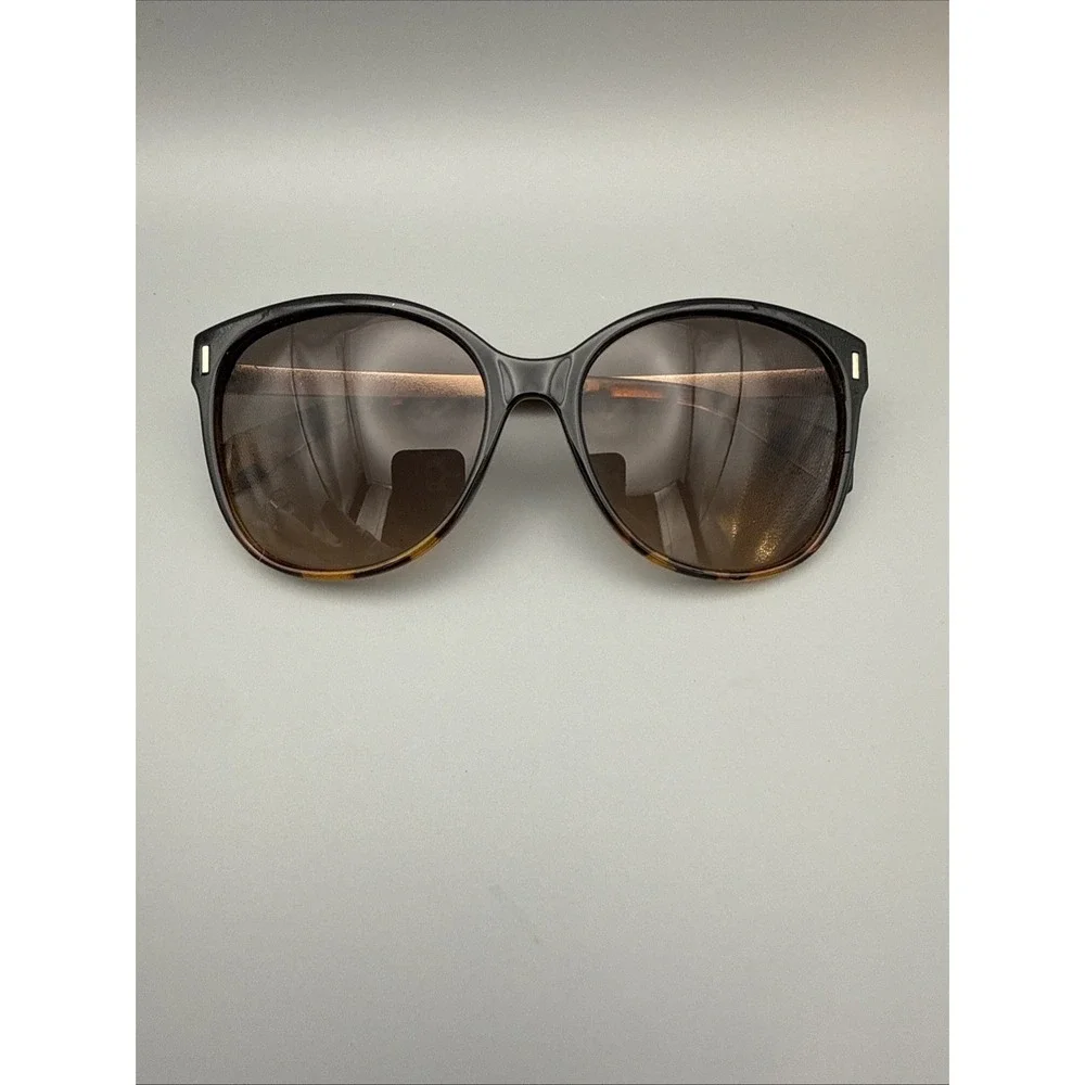 Jones New York Authentic Oversized Round  Tortoiseshell Designer Gradient UV400